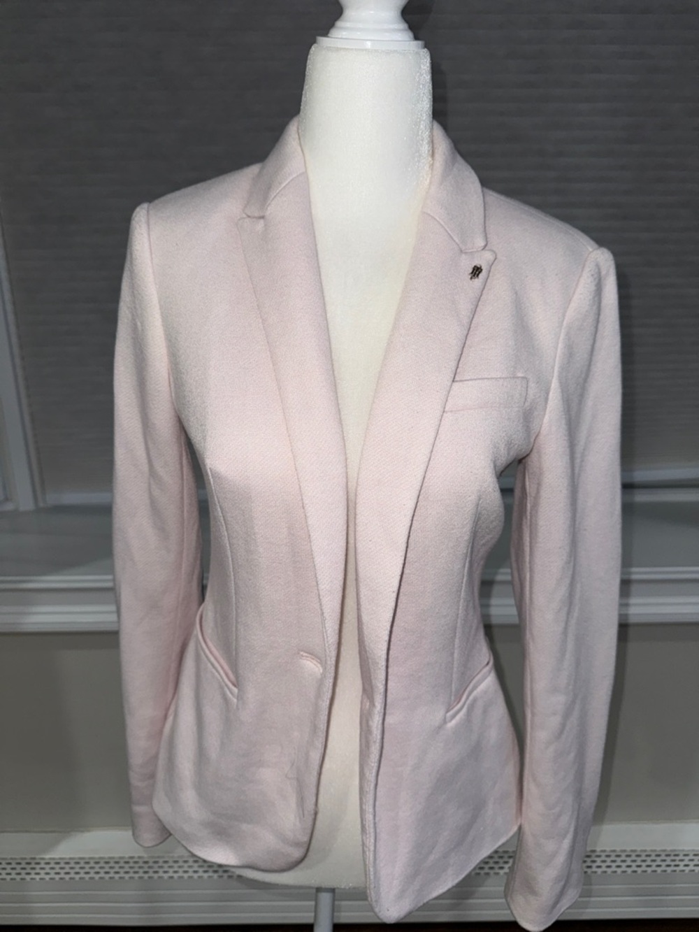 Tommy Hilfiger Pale Pink Tailored Blazer